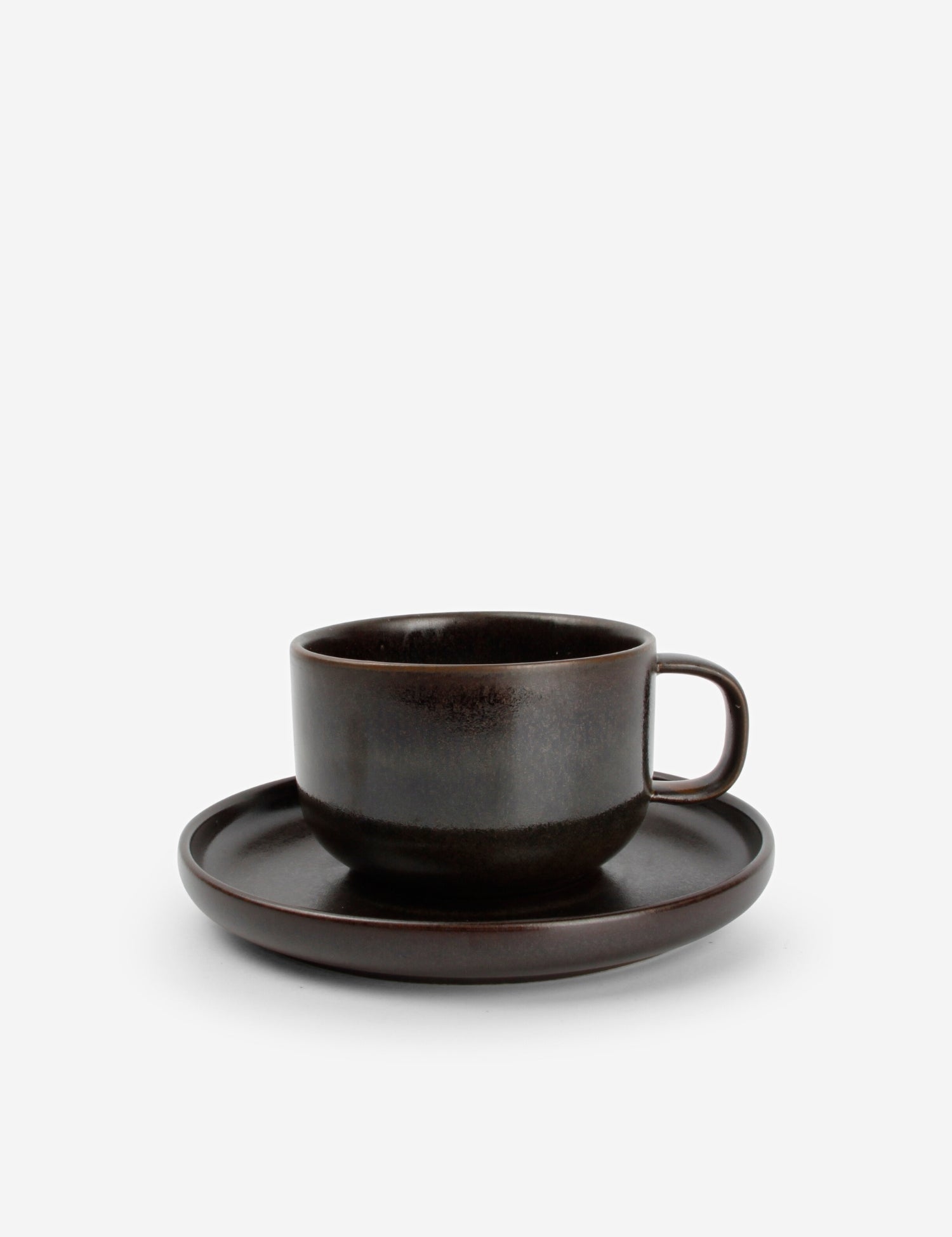 Tabo Cup w. Saucer Brown | 24cl