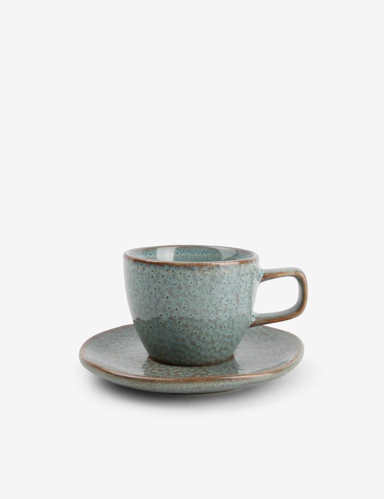 Mielo Cup w. Saucer Turquoise | 9.5cl