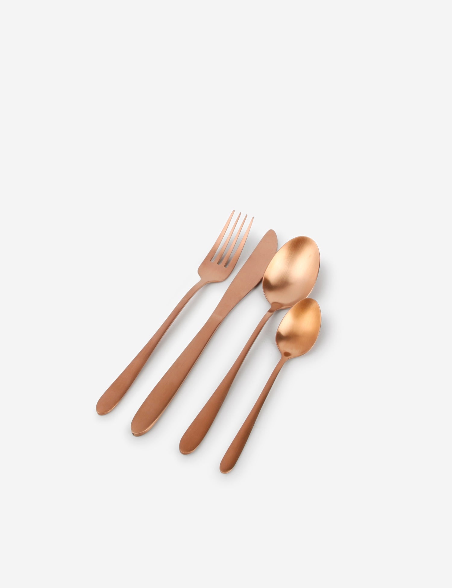 Slim Cutlery Rose Gold | 24 Pieces